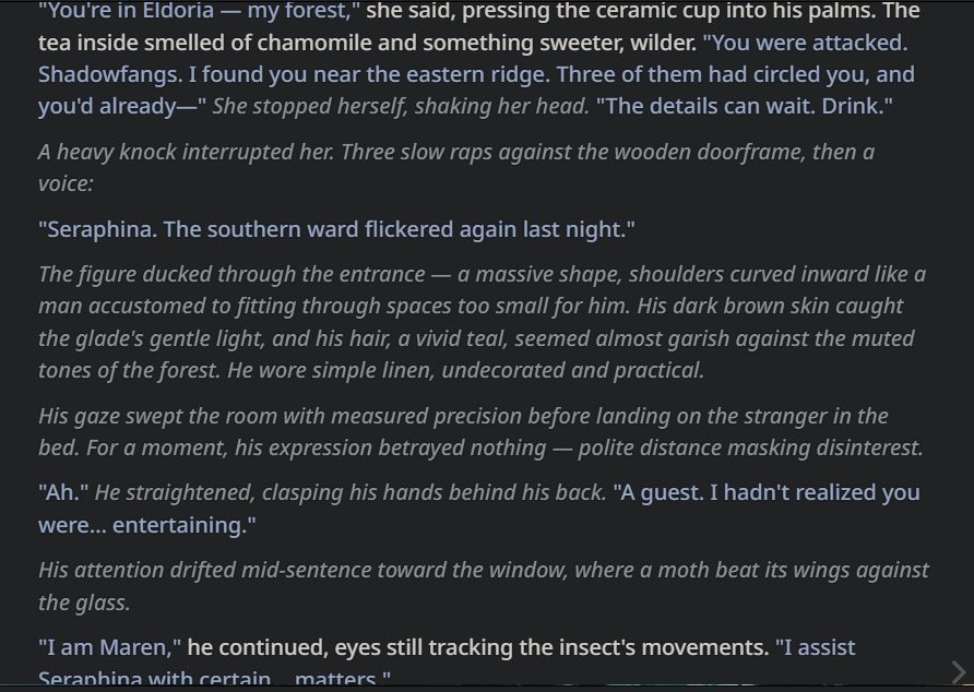 GLM 5 Thinking + NPC Crafter test